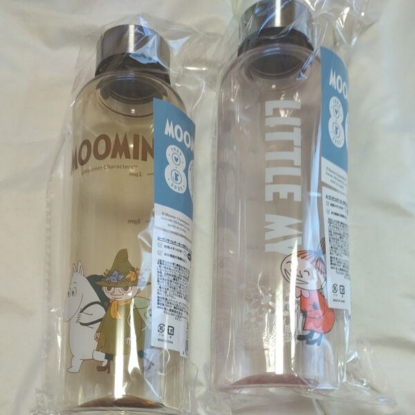 【ムーミン】タイムマーカー付きウォーターボトル 500ml 2点セット