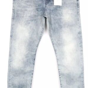 SCOTCH & SODA W34/L32スリムフィット ウォッシュドブルー ストレッチ スキニー