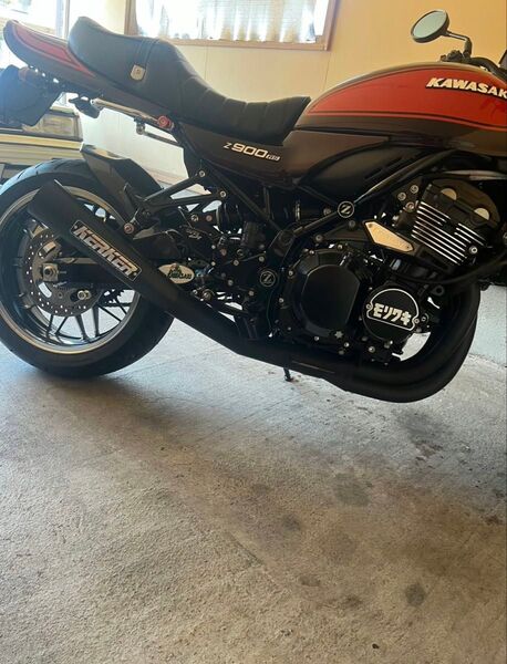 CSR フルエキゾーストマフラー メガホンタイプ ※車検非対応 (Z900RS)