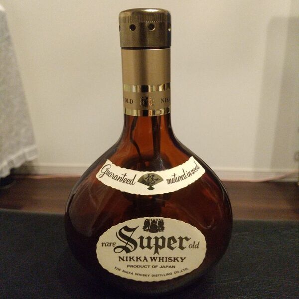 SUPER NIKKA WHISKY ボトルガスライター 非売品 日本製
