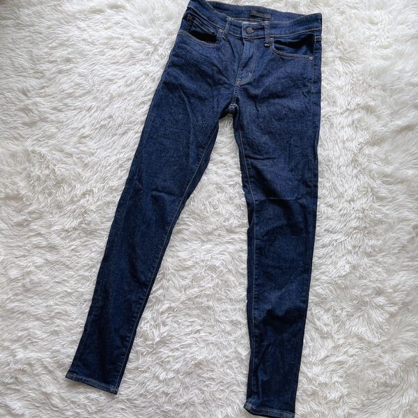 美品 UNIQLO JEANS ユニクロジーンズ スリムフィットジーンズ 29サイズ デニム パンツ ブルー