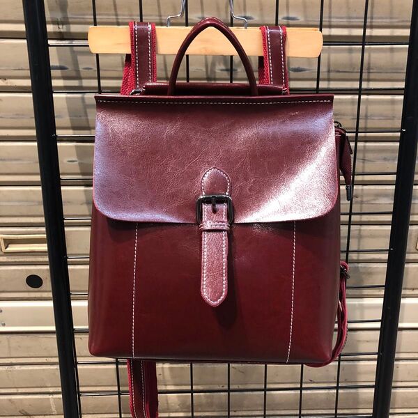 GUSCIO(グッシオ)『新品』《100%スプリットレザー》2WAYリュック