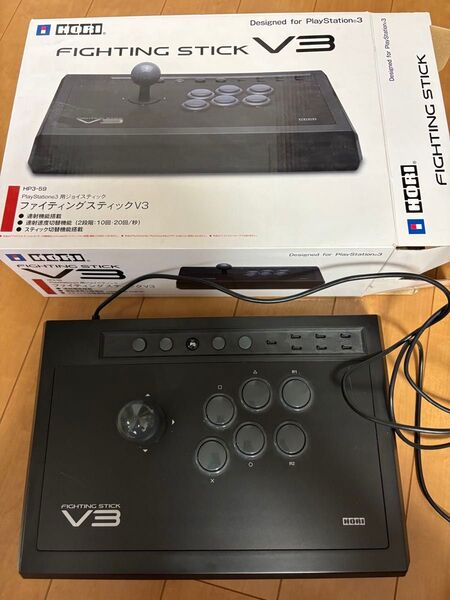 HORI ファイティングスティックV3 PS3 動作未確認