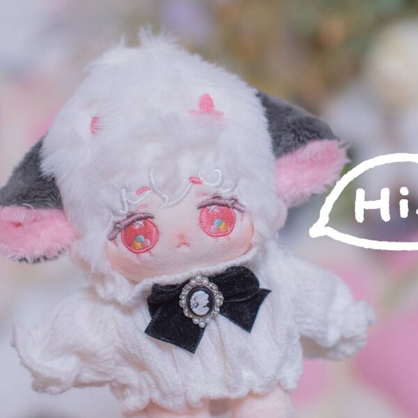無属性ぬいぐるみ 10cm 綿花娃娃