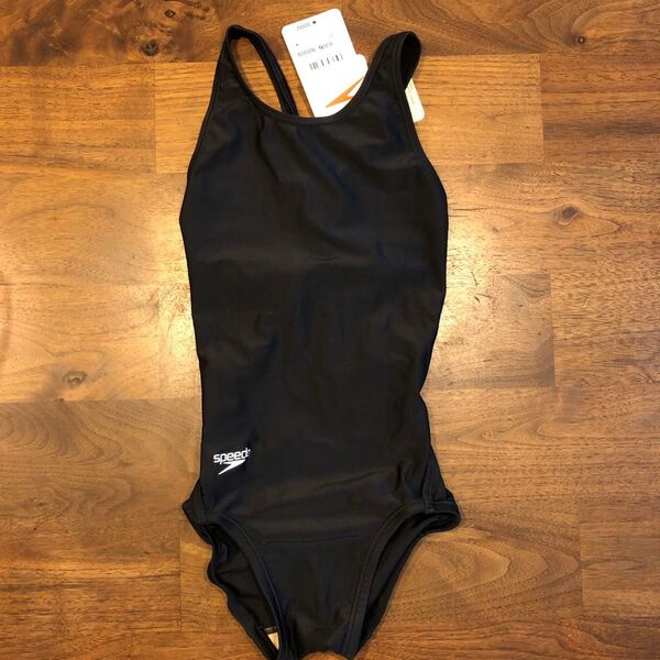 ミズノ speedo 競泳水着 ブラック 120未使用 タグ付き