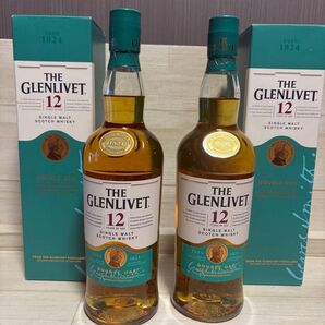 GLENLIVET12年 2本 ② 各700ml ウイスキー2本セット グレンリベット スコッチウイスキー