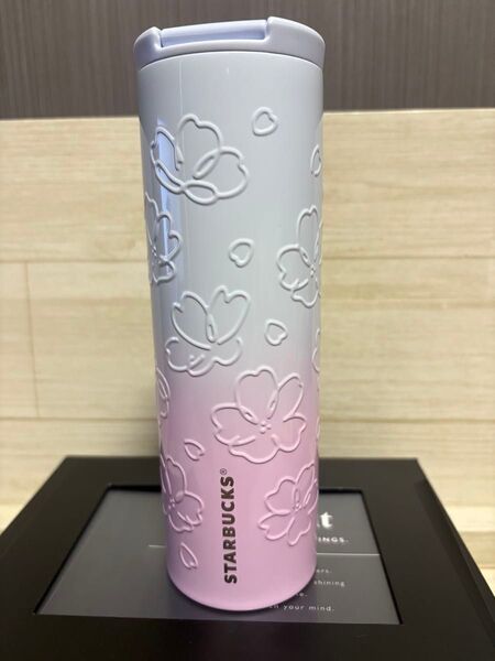 STARBUCKS SAKURA グラデーション ステンレスボトル 473ml ⑨ スターバックス 大人気 希少数量