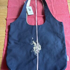 US POLO ASSN. トートバッグ ネイビー 新品 未使用