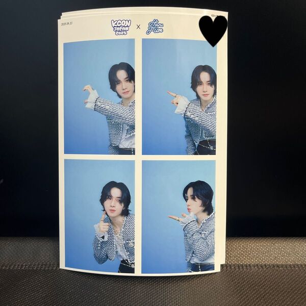 KCON HARUFILM 4カット フォト 写真 プリクラ JO1 佐藤景瑚