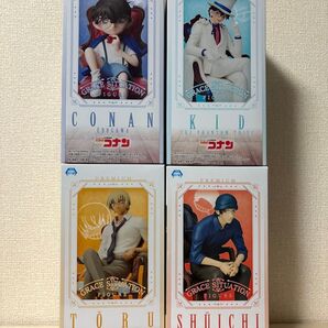 【未開封】名探偵コナン プレミアムグレイスシチュエーションフィギュア 4種セット