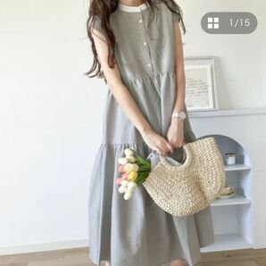 新品!激かわ・classical elf バックリボンティアードワンピース サイズM〜L