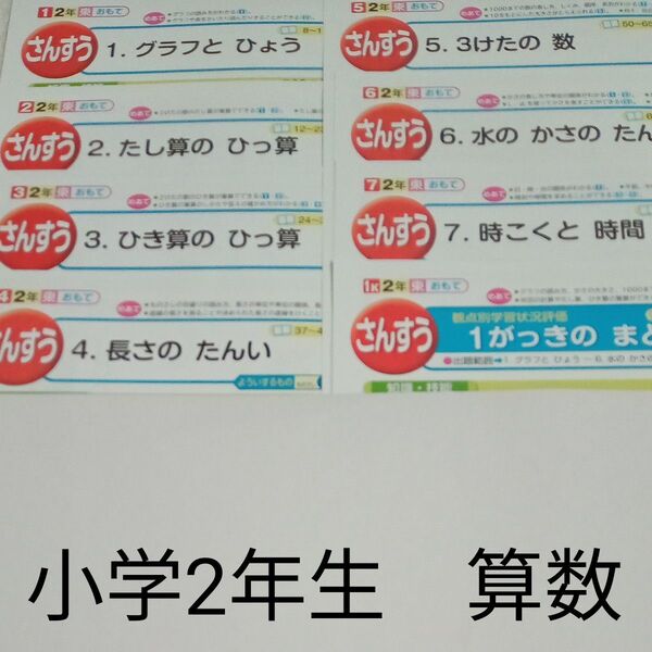 2年生 算数 東京書籍 教育同人社 カラーテスト 1学期 未使用