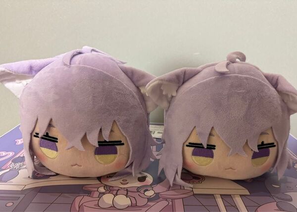 ホロライブ 寝そべりぬいぐるみ 猫又おかゆ 2個セット