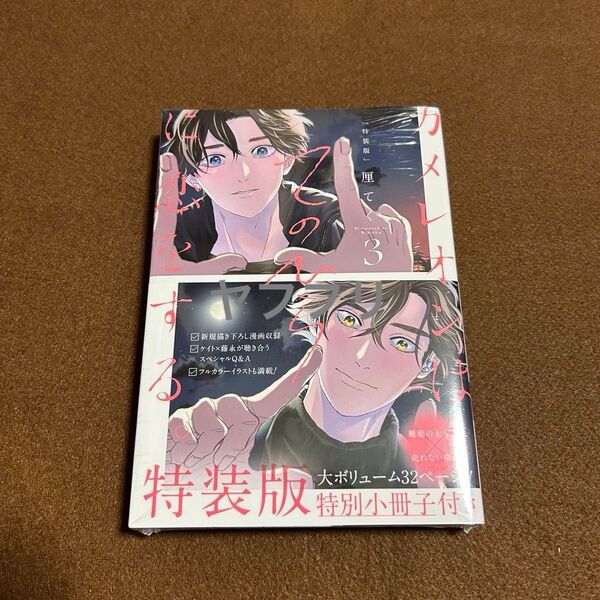 厘てく カメレオンはてのひらに恋をする③【小冊子付き特装版】【新品未開封】
