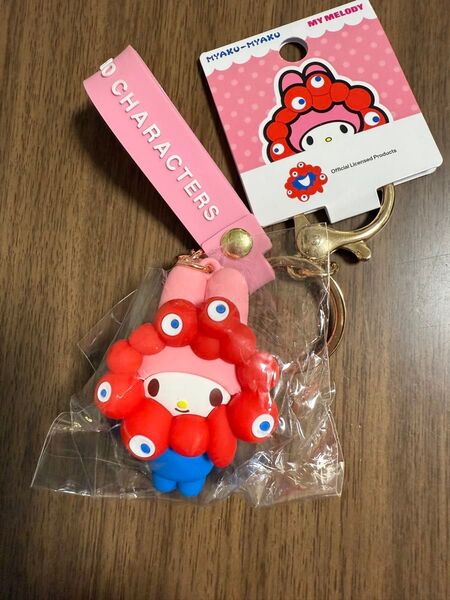 サンリオ ミャクミャク 立体マスコット キーホルダー マイメロディ ミャクミャク マイメロ