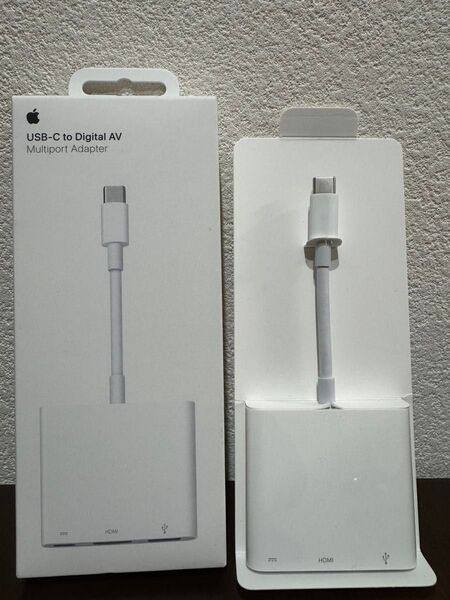 Apple USB-C to Digital AV Multiport アップル マルチポートアダプター 開封未使用品