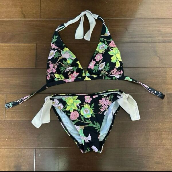 ビキニ 水着 セパレート 花柄