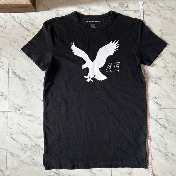 AMERICAN EAGLE Tシャツ 黒 (メンズM相当)