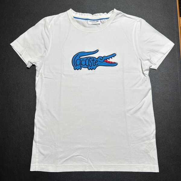 LACOSTE Tシャツ ワニロゴ ホワイト