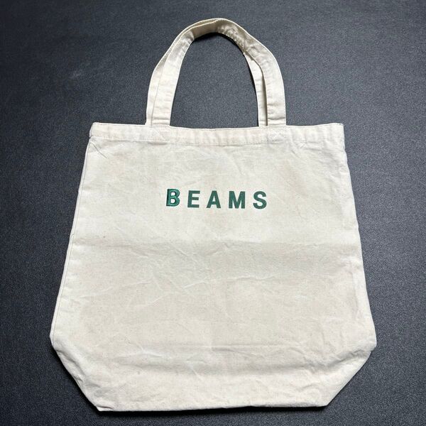 BEAMS トートバッグ ベージュ
