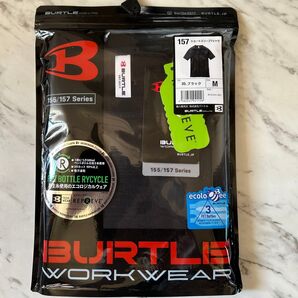 BURTLE 157 ショートスリーブTシャツ ブラック M 未使用