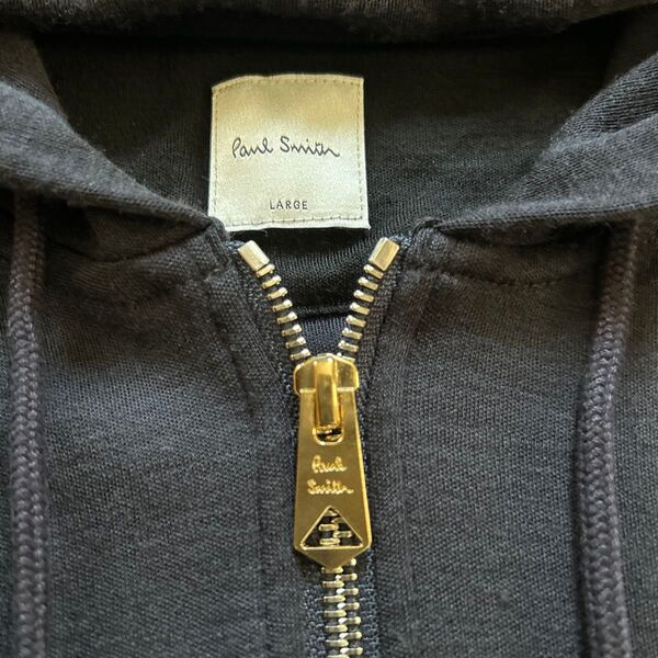 Paul Smith ジップアップパーカー ブラック Lサイズ