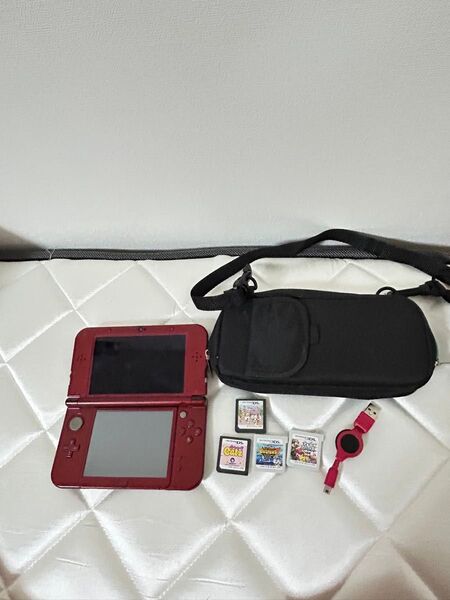 Nintendo 任天堂 Newニンテンドー3DS ゲーム機 3DSLL 充電器付き