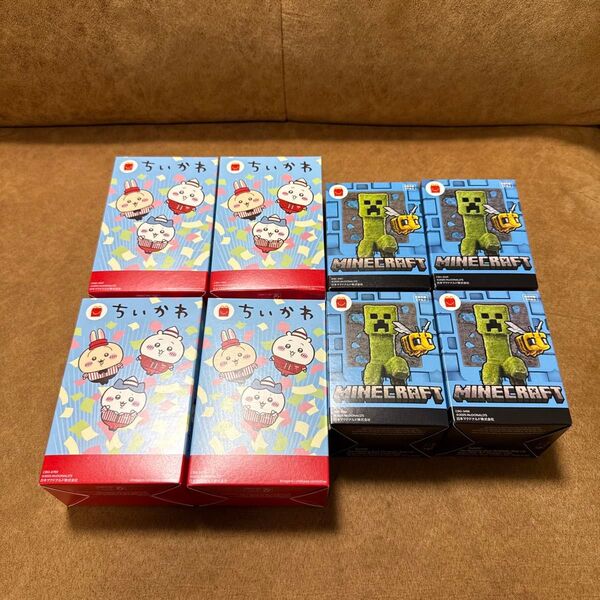 新品 ハッピーセット マイクラ 第1弾 ちいかわ 第2弾 全4種 コンプリートセット マクドナルド クリーパー マインクラフト
