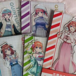五等分の花嫁 アクリルスタンド 5個セット まとめ売り ローソン限定 新品未開封