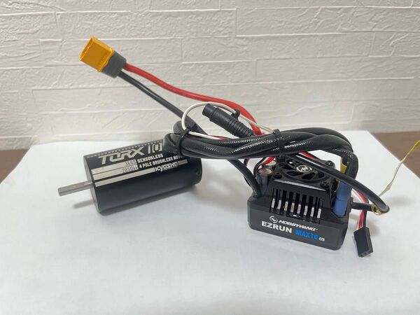 kyosho ブラシレスモーター HOBBYWING ホビーウイング 140A ESC EZRUN MAX10 G2 4s対応
