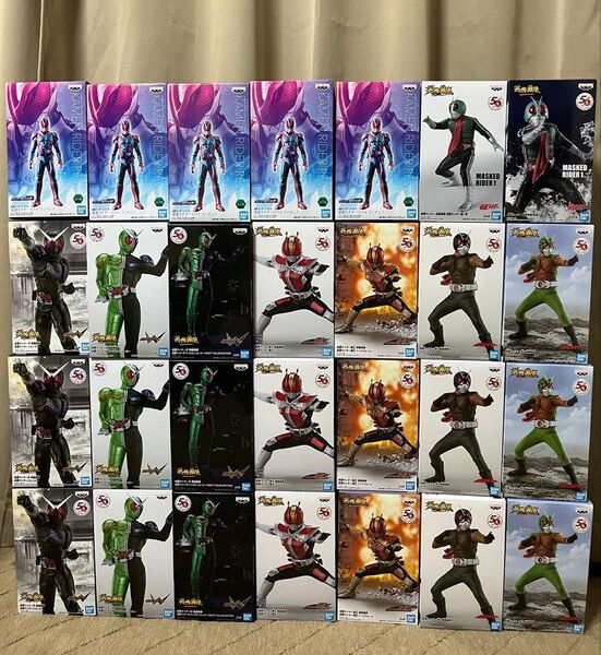 仮面ライダー フィギュア 英雄勇像 28BOX 未開封