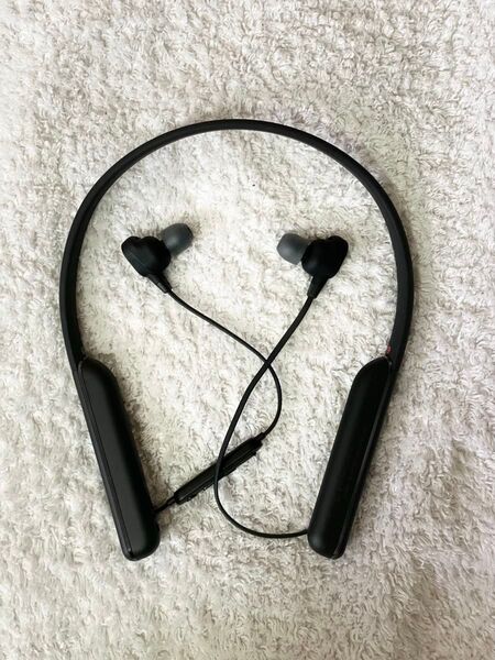 SONY WI-1000XM2 ワイヤレスヘッドホン ノイズキャンセル ヘッドセット イヤホン ソニー ネックバンド型 ブラック