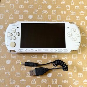 PSP3000 パールホワイト ソフトおまけ付き プレイステーションポータブル SONY ソニー PSP-3000