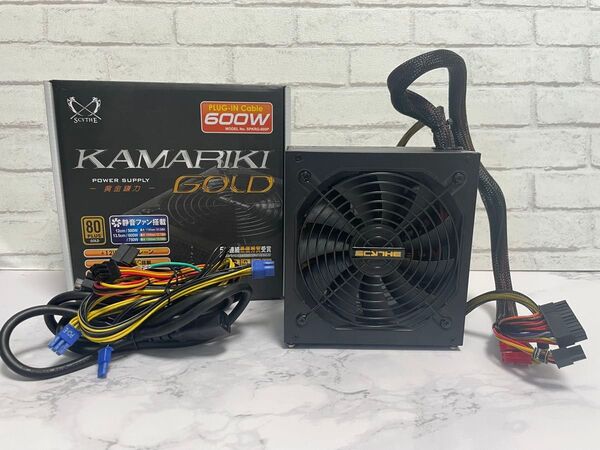 PC電源 600W 80PLUS GOLD サイズ 鎌力