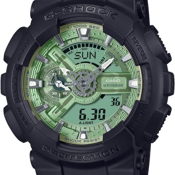 新品未使用 カシオ G-shock Metallic Color Dial Series GA-110CD-1A3JF グリーン