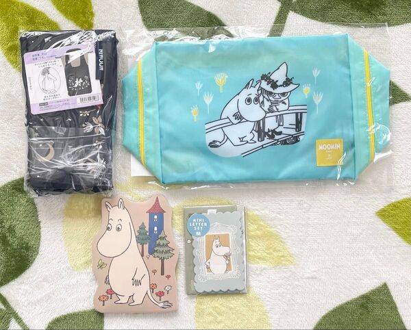 ムーミングッズ まとめ エコバッグ マルチポーチ メモ帳 ミニレター まとめ売り