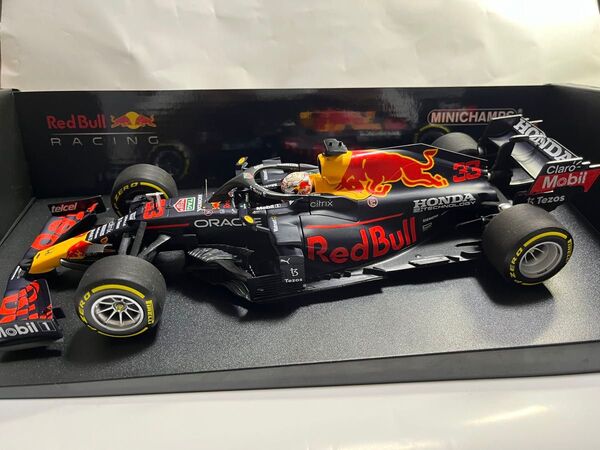 ミニチャンプス F1 1/18 レッドブル RB16B メキシコGP フェルスタッペン