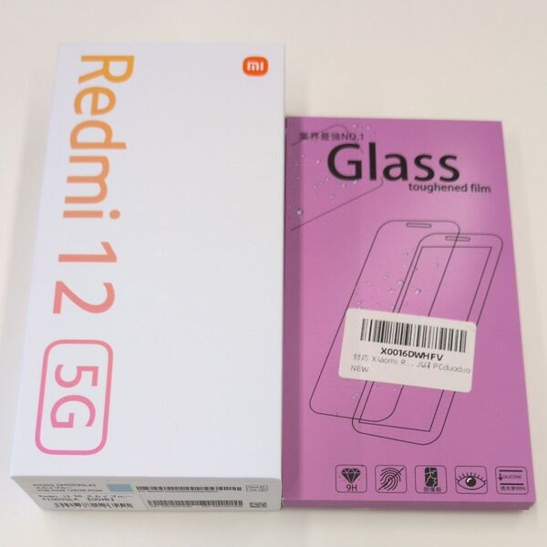 Redmi 12 5G XIG03 6.8インチ メモリー4GB ストレージ128GB スカイブルー UQmobile
