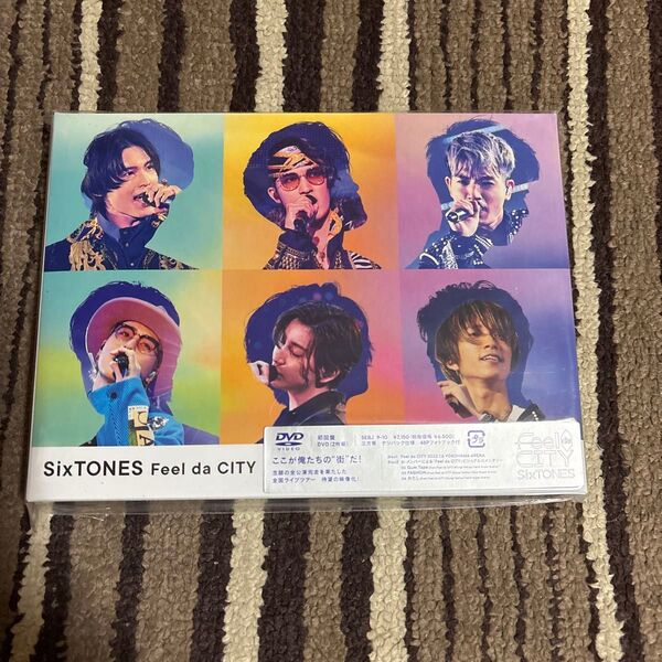 正規品 SixTONES Feel da CITY (初回盤) DVD