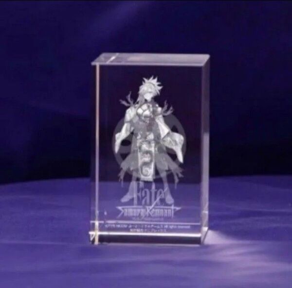 Fate samurai remnant フェイト サムライレムナントエビテン限定特典3Dクリスタル