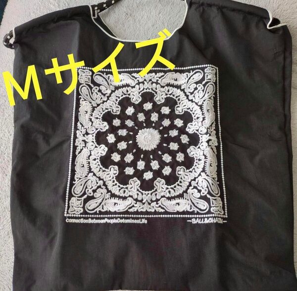刺繍エコバック バンダナ柄 Mサイズ