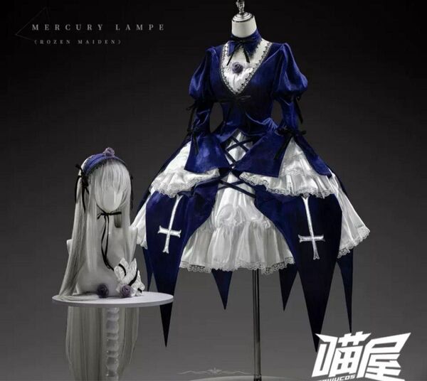 ローゼンメイデン 水銀燈 コスプレ 衣装 水銀灯