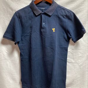 Tommy ポロシャツ ネイビー Mサイズ ワンポイントロゴ