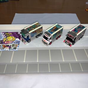 プルバックミニカー 3個セット デコトラ