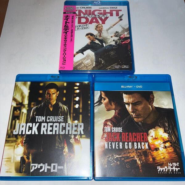 Blu-ray3本セット トム・クルーズ主演 ナイト&デイ 他