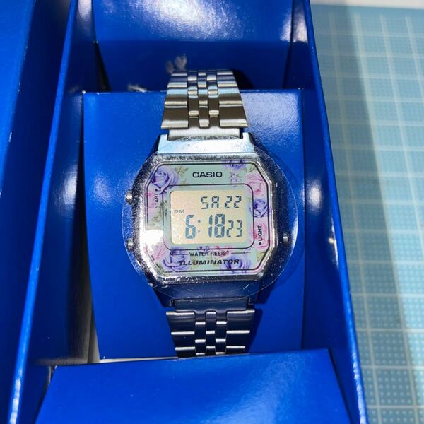 新品チープカシオCASIO LA-680WA-2C デジタル腕時計