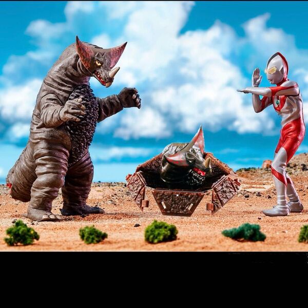 アルティメットルミナス ウルトラマンBタイプ ゴモラ 究極円谷博覧会 ガシャポン バンダイ フィギュア