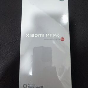 【国内版新品未開封】Xiaomi 14T Pro 256GB ブラック ネットワーク制限◯