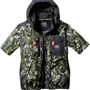 ☆Mサイズ☆ バートル AC1156 半袖 マーリン 迷彩 空調服 新品未使用②
