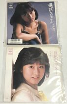 松本典子 ベルフラワー LPレコード ピクチャー盤 儀式 春色のエアメール シングルレコード セット_画像2